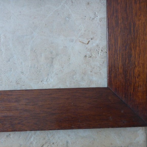 Vintage Hand Made Wooden Picture Frame - Picture 7 of 7